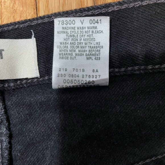 Vintage LEVI’S Black 505 Jeans - Picture 10 of 13